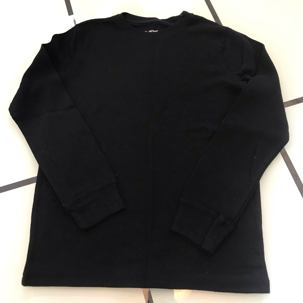 Thermal black long sleeve